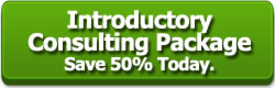 Save 50% on our Introductory Business Consulting package